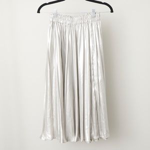 H&M Silver Skirt